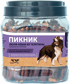ПИКНИК 1:(Сушеные колбаски из телятины в натуральной оболочке) 750гр*6