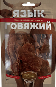 Деревенские лакомства" Язык говяжий, 50г(60шт), шт