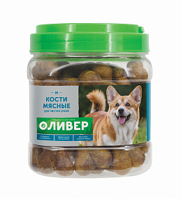ОЛИВЕР Кости мясные для чистки зубов М, 750г, шт