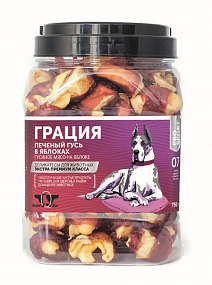 ГРАЦИЯ (Сушеное гусиное мясо на яблоке)