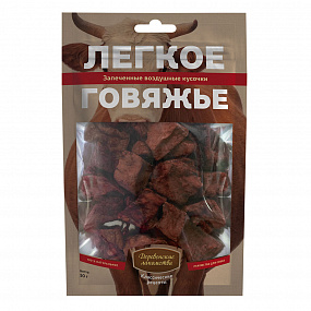 "Деревенские лакомства" Легкое говяжье, 50г, шт