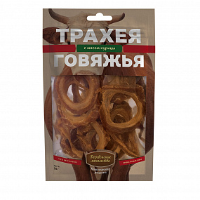 "Деревенские лакомства" Трахея говяжья с мясом курицы, 50г, шт
