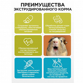 MIKIMEALS Complex Корм для морских свинок 500 гр