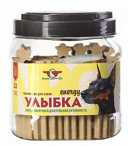 УЛЫБКА ENERGY № 22 ( Мягкие жевательные палочки для заряда энергией и длительной активности) 1130 гр, шт