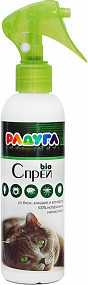 РАДУГА БИО Спрей д/кошек от блох, клещей, комаров,200мл