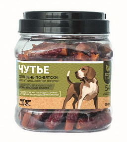 ЧУТЬЕ (Сушеное утиное мясо на ломтике моркови) 750гр*6