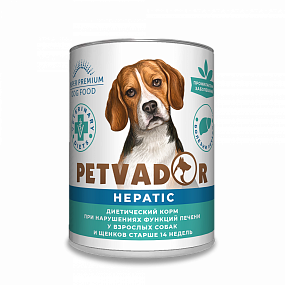 PETVADOR VETERINARY DIETS RECOVERY (Восстановительная диета для собак), 0,34 кг ж/б, шт