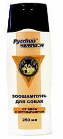 Зоошампунь "Русский чемпион" от блох 250 мл