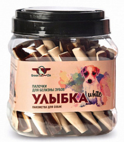 УЛЫБКА White ( Мягкие жевательные палочки для белизны зубов) 1012гр(53 шт) *6