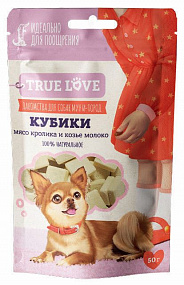 TRUE LOVE : КУБИКИ мясо кролика и козье молоко