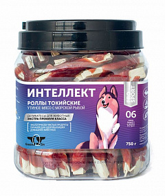 ИНТЕЛЛЕКТ (Сушеное утиное мясо на сурими) 750гр*6