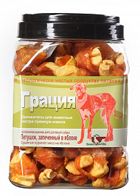 ГРАЦИЯ (Сушеное куриное мясо на яблоке)