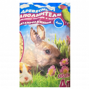 Наполнитель "Ерошка" для грызунов гранулированный 4л.