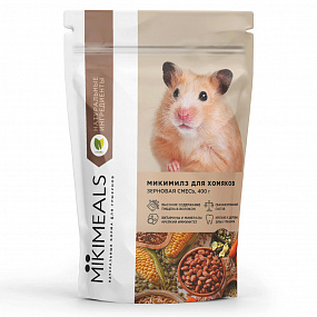 MIKIMEALS Корм для хомячков 400 гр