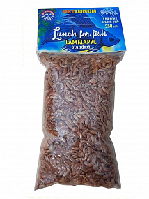 Petlunch  standart гаммарус крупный 250 мл 25 гр, шт