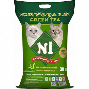 № 1 Crystals Green Tea 30 л, шт