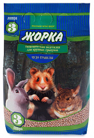 ЖОРКА Чудо-гранулы 3л гигиеническая подстилка д/грызунов