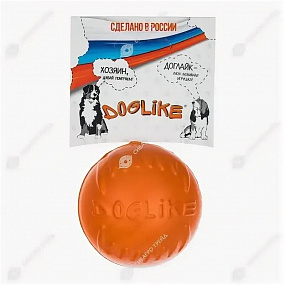 Мяч малый Doglike (оранжевый), шт