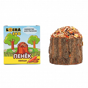 БОСПА ЭКО Лакомство для грызунов ПЕНЕК овощи, 80 гр