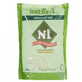 Наполнитель "N 1"  NATUReL Зеленый чай, 4,5л