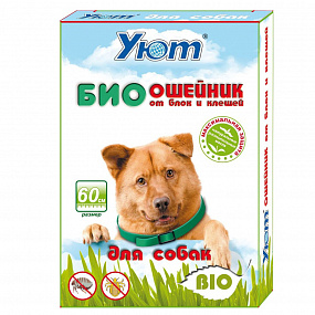 Ошейник Уют от блох и клещей для собак 60см